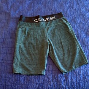 Calvin Klein Teal Performance Shorts
